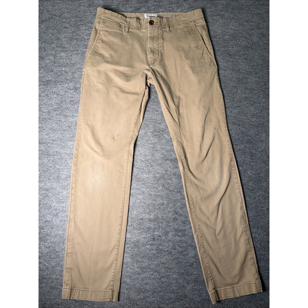 Goodfellow & Co Hennepin Chino Pants Men’s 33x32 Straight Fit Khaki